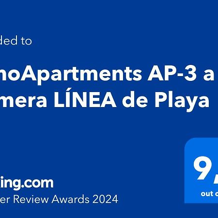 Ap-3 Ximoapartments A Primera Linea Playa & Chimenea Oliva Exterior foto